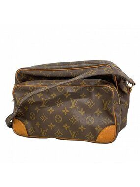 Louis Vuitton Shoulder Bag Monogram Nile Brown